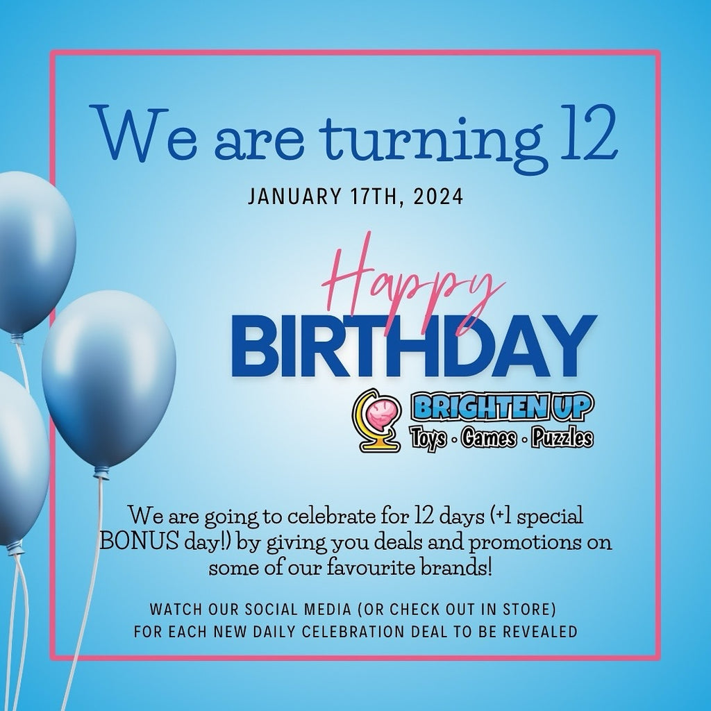 It's Our 12th Birthday... but, YOU Get the Gifts!