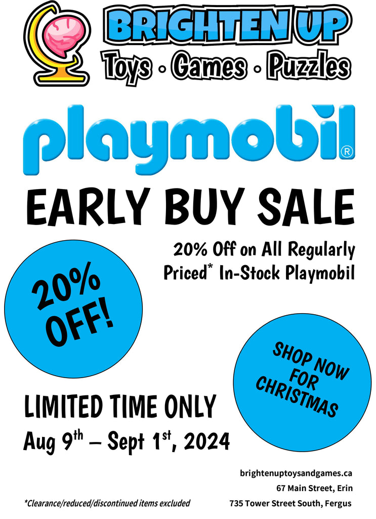Playmobil 20% Off Early Buy Sale on NOW (only until Sept 1)
