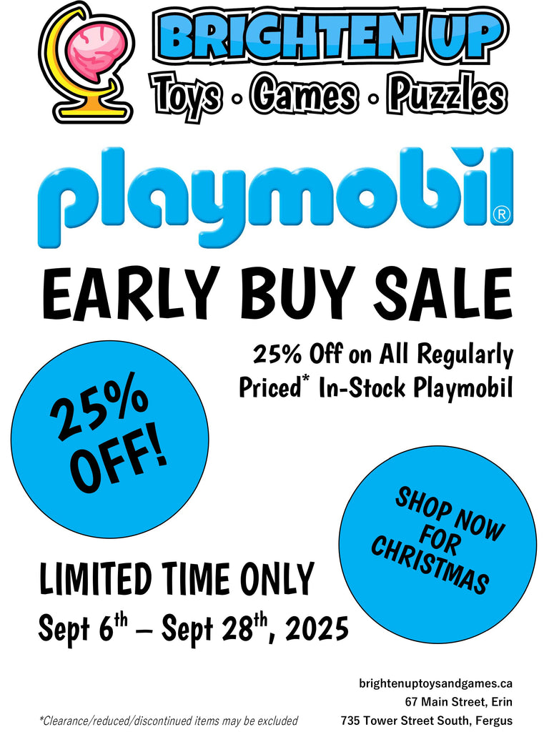 Playmobil 25% Off Early Buy Sale on NOW (only until Sept 28)