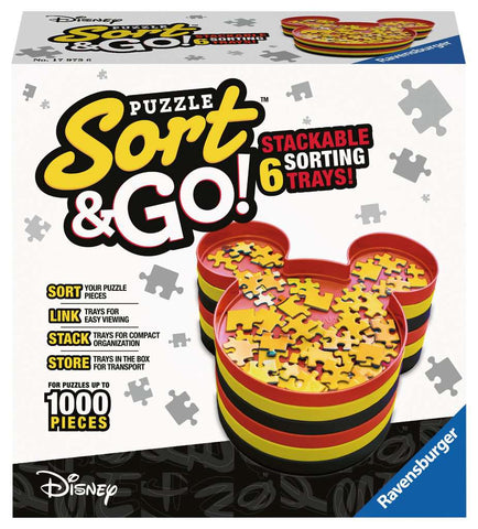 Mickey's Sort & Go! Stacking Sorting Trays (for 1000pc puzzles)