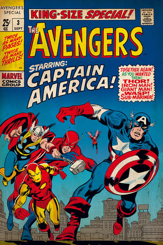 Avengers - Marvel Comics (Lenticular Jigsaw Puzzle)