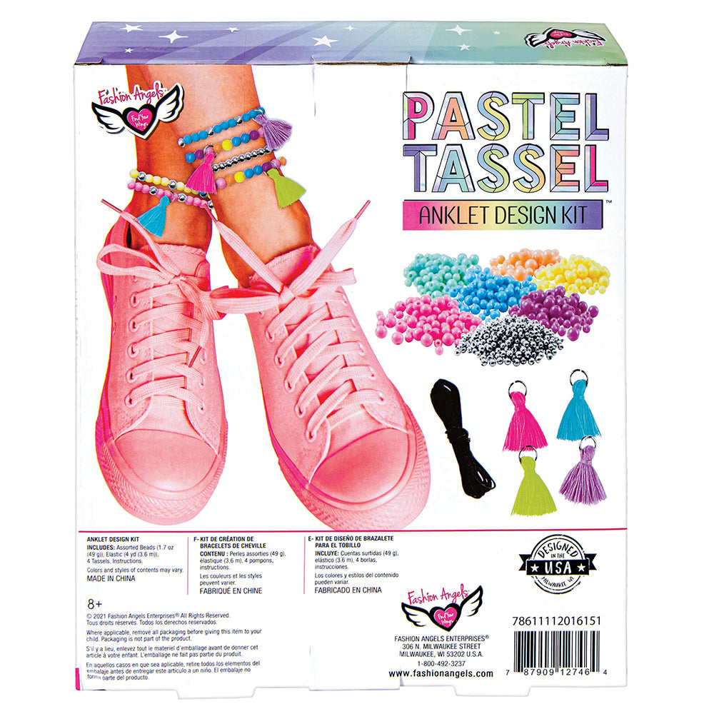 Pastel Tassel: Anklet Design Kit – Brighten Up Toys & Games