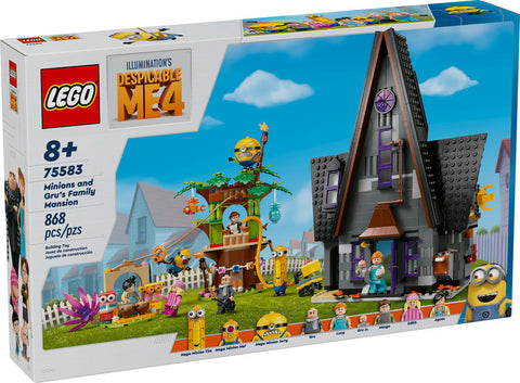Despicable Me 4: Minions and Gru's Family Mansion (75583)