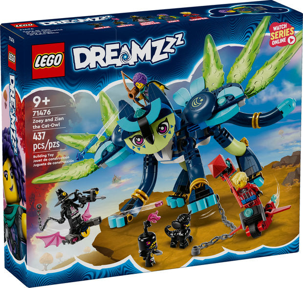 DREAMZzz Zoey and Zian the Cat-Owl (71476) – Brighten Up Toys & Games