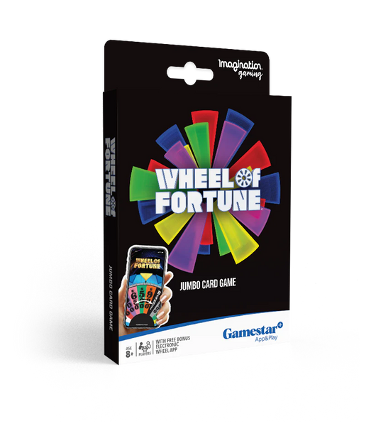 Wheel of Fortune Jumbo Card Game