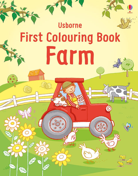 First Colouring Book (Usborne)