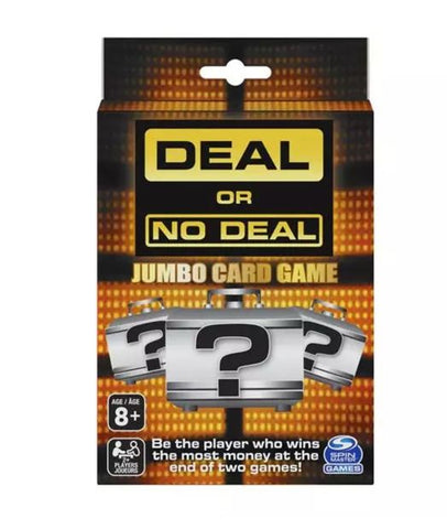 Deal or No Deal Jumbo Card Game