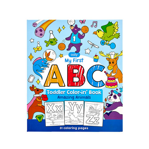 Toddler Colour-in' Book
