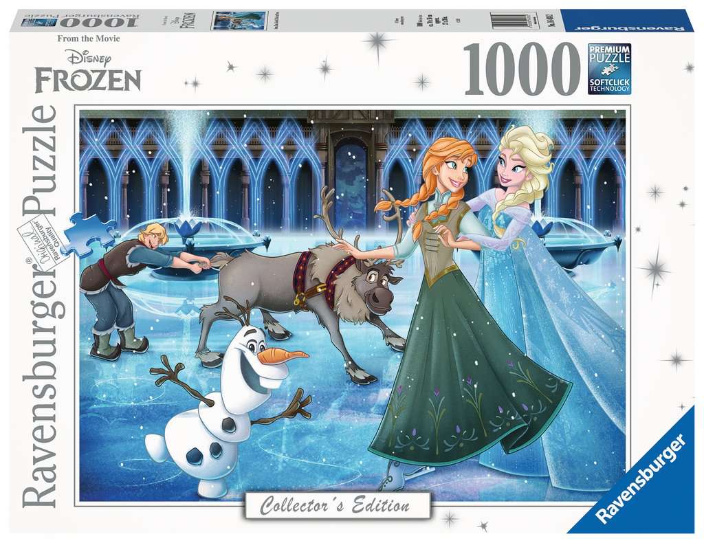 Puzzle 54 pièces Mini Reine des neiges : Kristoff et Sven