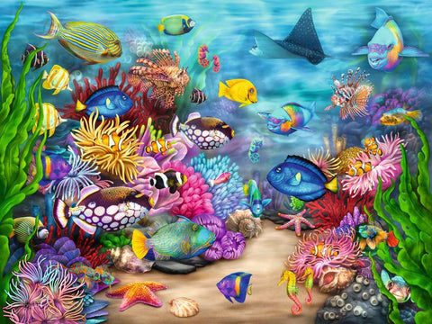 Tropical Reef Life (750 pc)