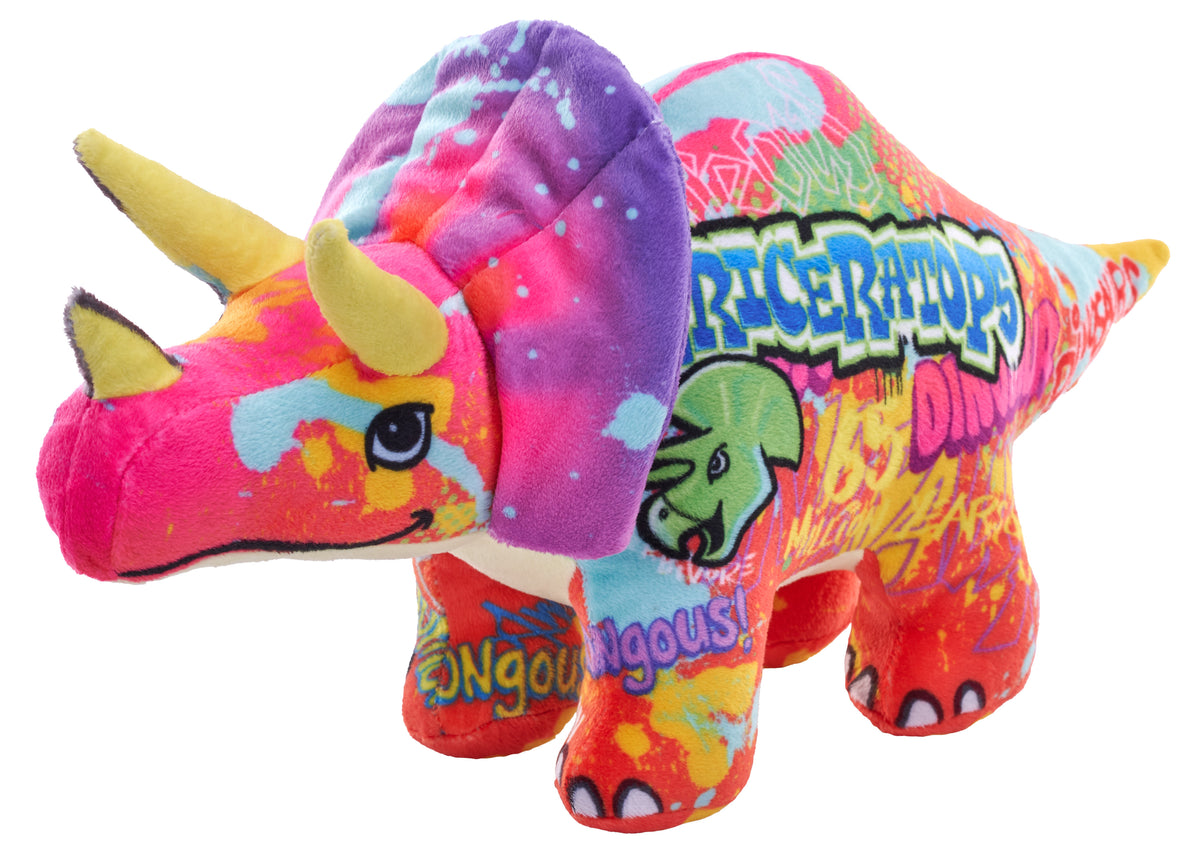 Wild Republic Graffiti Dino Plush – Brighten Up Toys & Games