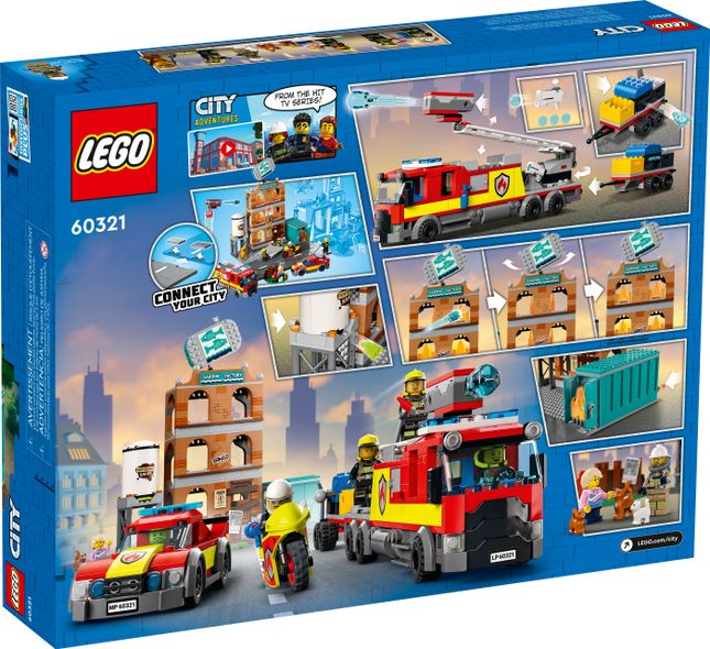 New lego city fire cheap sets 2019