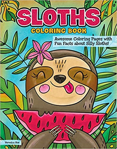 Sloths Colouring Book