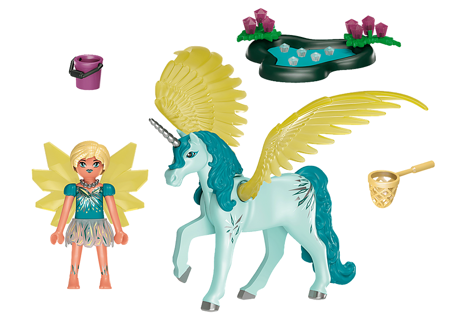 Adventures of Ayuma 'Crystal Fairy with Unicorn' (#70809) – Brighten Up  Toys & Games
