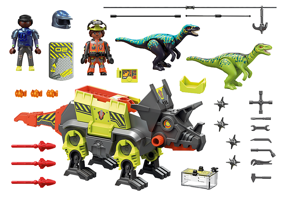 Lego dino top robot