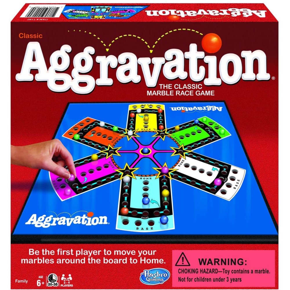 Aggravation: The Classic Marble Race Game – Brighten Up Toys & Games