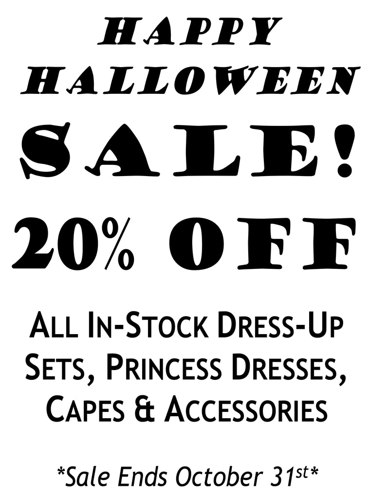 Happy Halloween Sale! 20% OFF