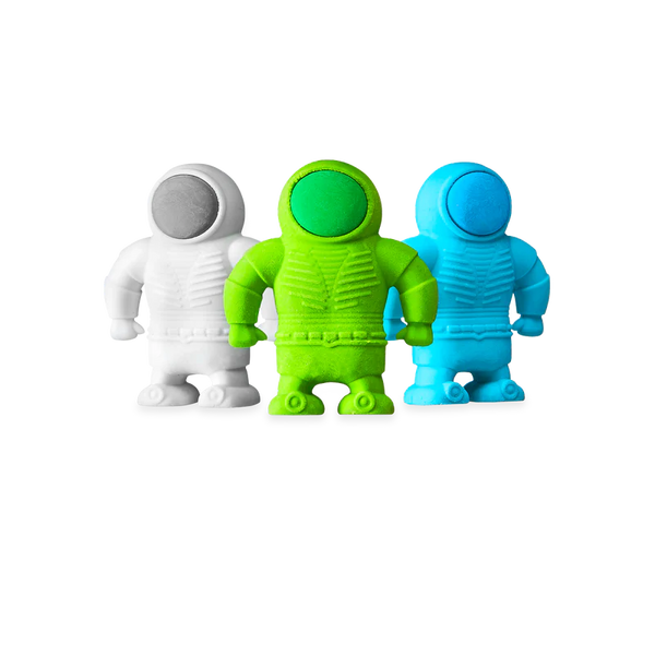 Astronaut Erasers (Set of 3)