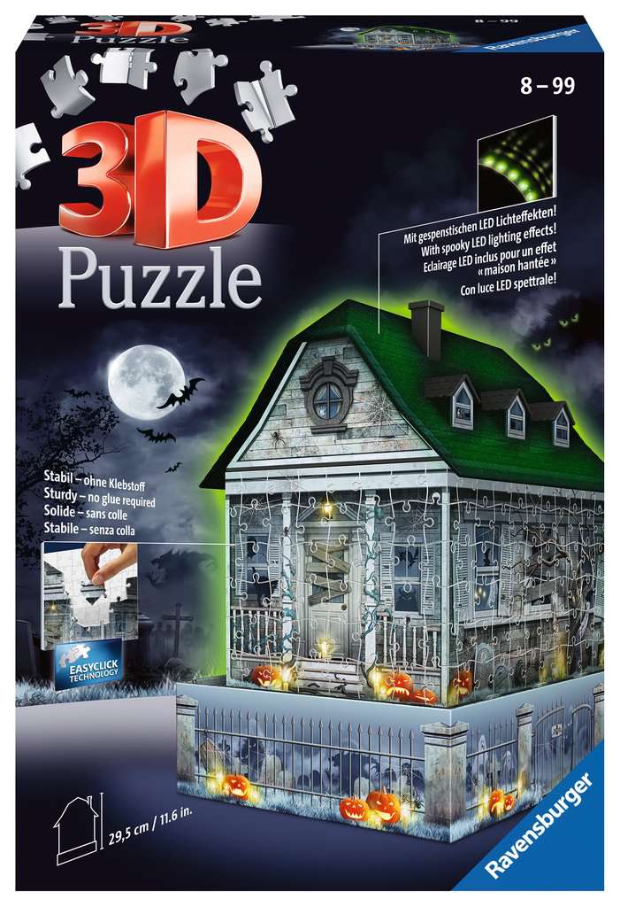 3D Puzzle - Haunted House (Night Edition)– Brighten Up Toys & Games