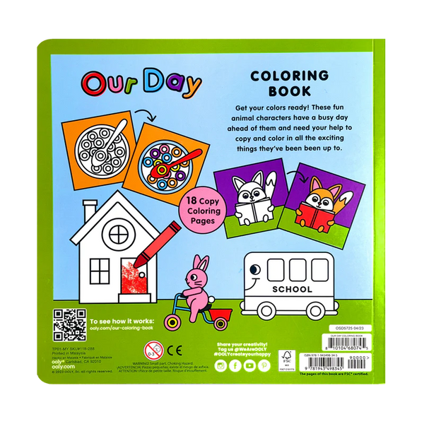 Copy Colouring Book (by Ooly)
