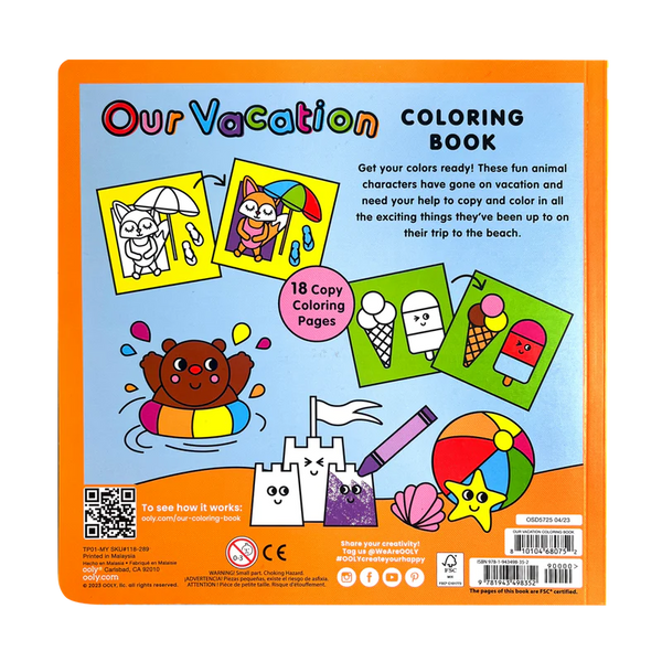 Copy Colouring Book (by Ooly)