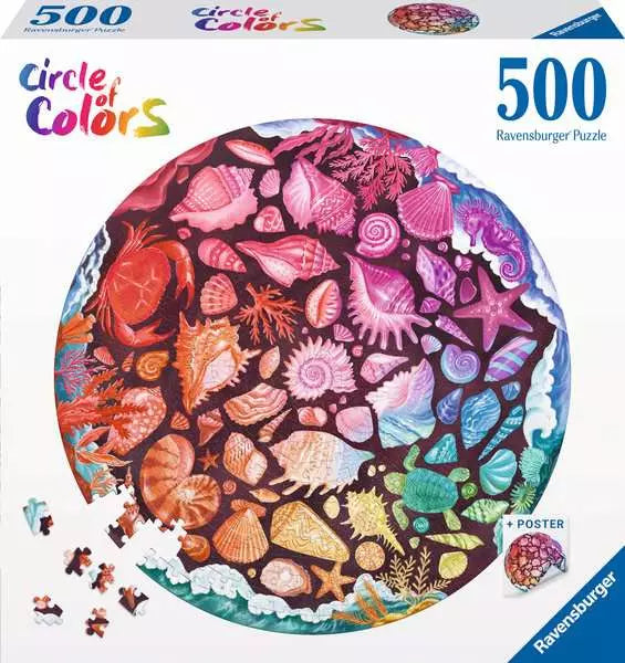 Seashells (Circles of Colour, 500 piece)