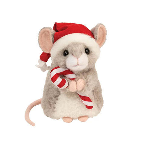 Merrie Mouse with Santa Hat & Candy Cane