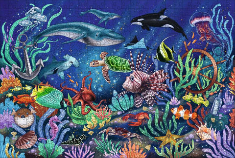 Under the Sea Puzzle (Wooden, 500pc)