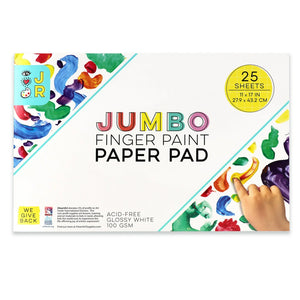 iHeartArt: JR Jumbo Finger Paint Paper Pad