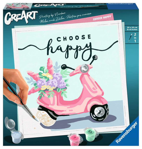 Choose Happy (CreArt Painting by Number)