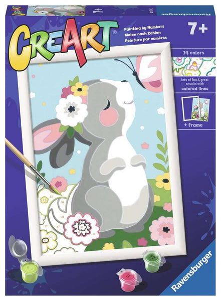 Beautiful Bunny (CreArt Painting by Number)