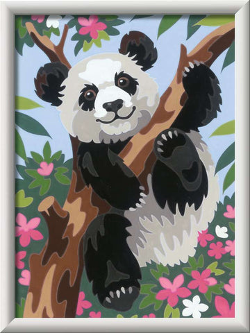 Playful Panda (CreArt Painting by Number)