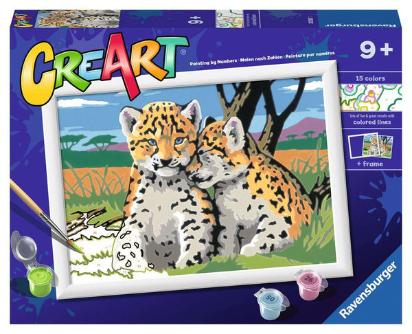 Safari Friends (CreArt Painting by Number)