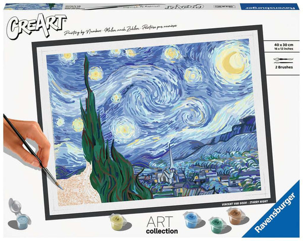 Van Gogh: The Starry Night (CreArt Painting by Number)