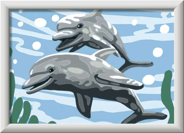 Pod of Dolphins (CreArt Painting by Number)