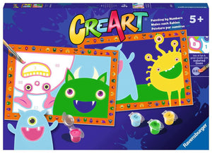Silly Monsters (CreArt Painting by Number)