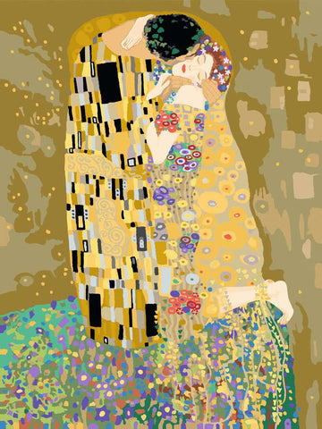Klimt: The Kiss (CreArt Painting by Number)