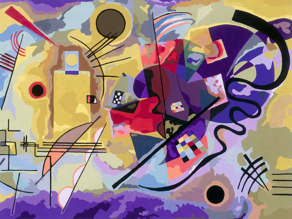 Kandinsky – Yellow, Red, Blue Painting (CreArt Painting by Number)