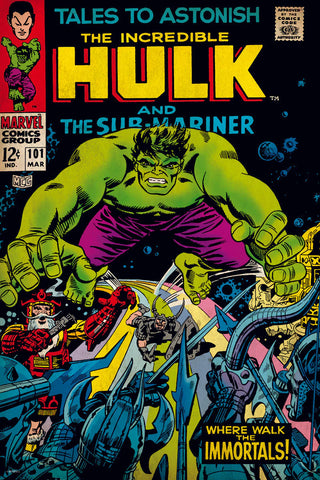 The Hulk - Marvel Comics (Lenticular Jigsaw Puzzle)