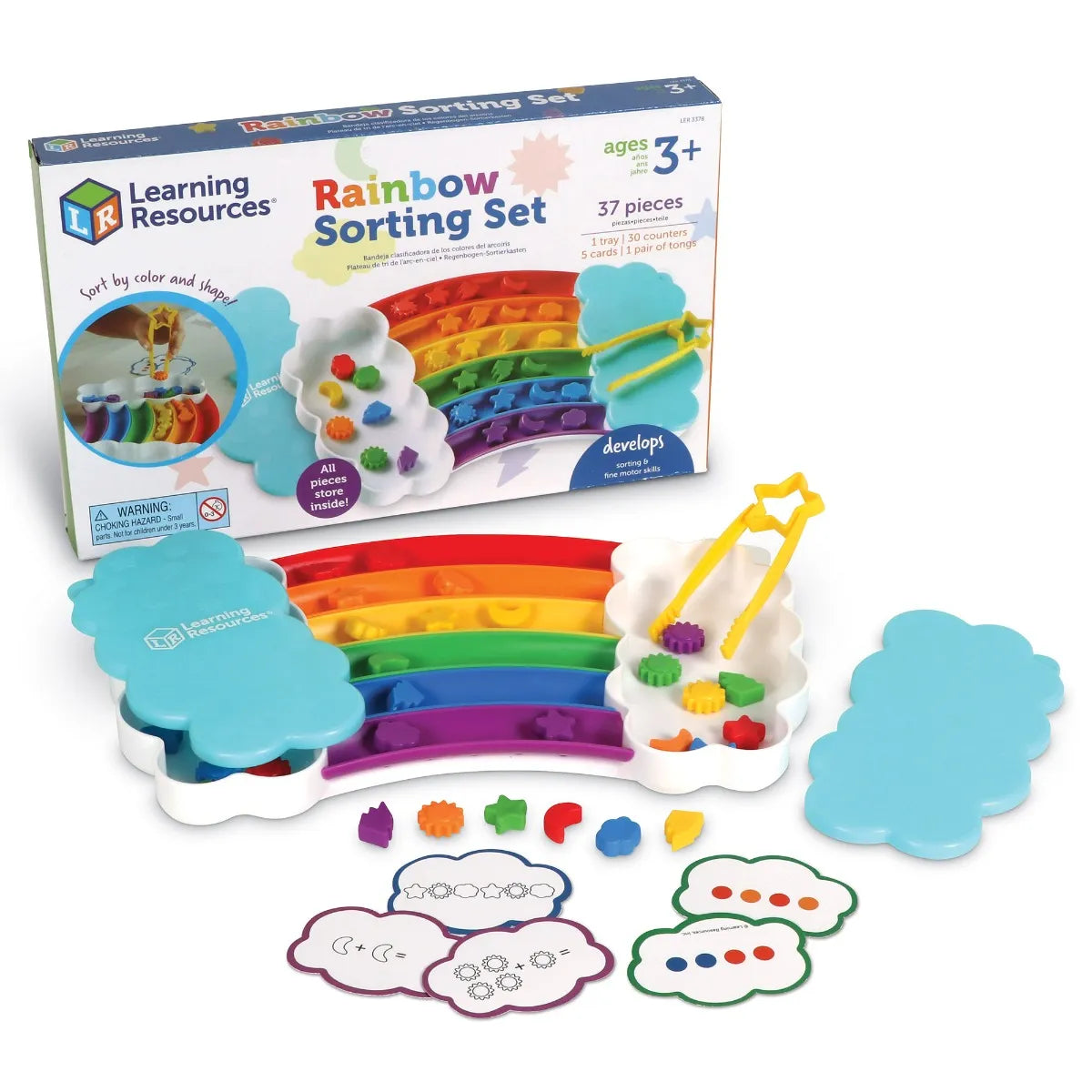 Rainbow Sorting Activity Set Brighten Up Toys & Games