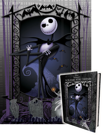 The Nightmare Before Christmas - Disney (Lenticular Jigsaw Puzzle, Tin Book)