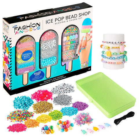 Ice Pop Bead & Charm Set