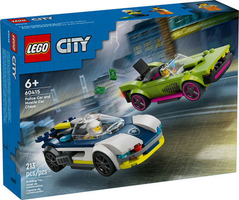 Police Car and Muscle Car Chase (60415)