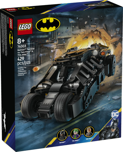 Batman™ Tumbler vs. Two-Face & The Joker (76303)– Brighten Up Toys