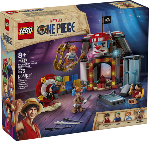 SHIBATO様 ONE PIECE: Buggy the Clown's Circus Tent (75637)– Brighten Up Toys