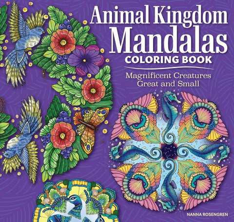 Animal Kingdom Mandalas Colouring Book