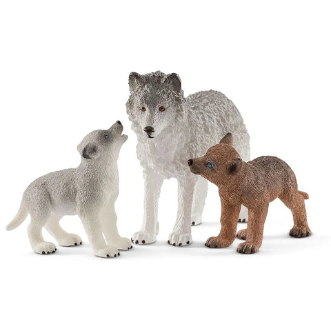 Mother with Wolf Pups (Schleich #42472)