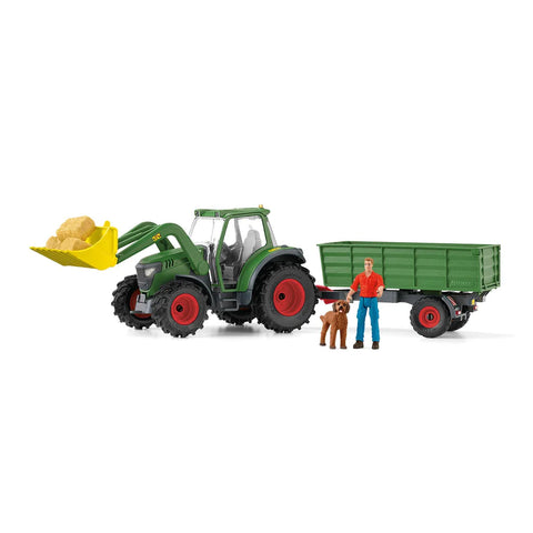 Tractor with Trailer (Schleich #42608)