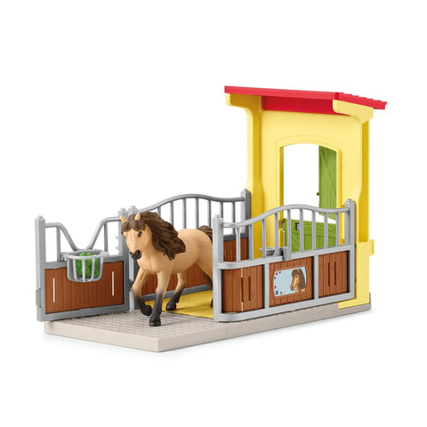 Pony Box with Iceland Pony Stallion (Schleich #42609)