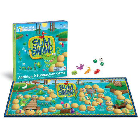 Sum Swamp: Addition & Subtraction Game